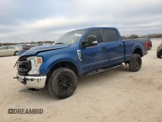 2022 Ford Super Duty F-250 SRW XL with VIN 1FT7W2B63NED39954, listed as a Copart auction lot 48778195 with 100,750 mi miles and Salvage Title. Bid and sale history available at carsss.com. Image 1.