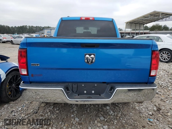 2021 Ram 1500 Classic SLT with VIN 1C6RR6LG1MS557543, listed as a Copart auction lot 87300154 with 60,337 mi miles and Salvage Title. Bid and sale history available at carsss.com. Image 6.