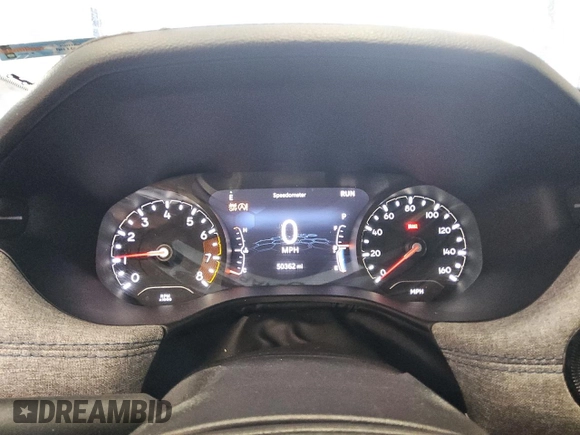 2022 Jeep Compass Latitude with VIN 3C4NJDBB6NT230564, listed as a Copart auction lot 47173935 with 50,362 mi miles and Clean Title. Bid and sale history available at DreamBid. Image 9.