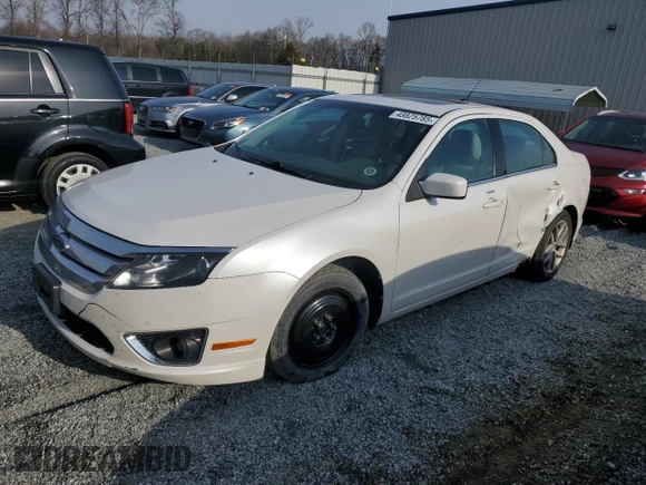 2010 Ford Fusion SEL with VIN 3FAHP0JA8AR138818, listed as a Copart auction lot 48825785 with 140,312 mi miles and Salvage Title. Bid and sale history available at carsss.com. Image 1.