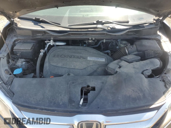 2019 Honda Odyssey EX with VIN 5FNRL6H50KB040732, listed as a Copart auction lot 57309715 with 109,399 mi miles and Salvage title. Bid and sale history available at DreamBid. Image 11.