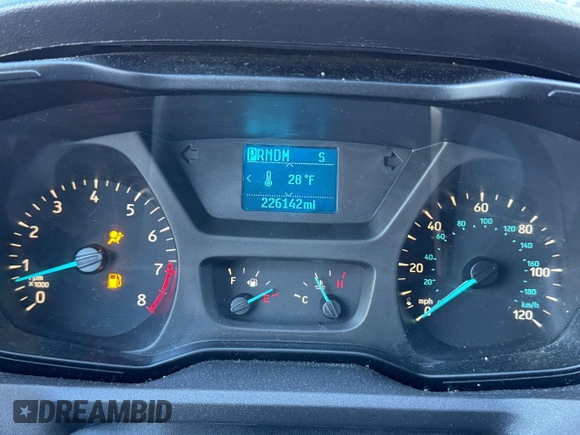 2018 Ford Transit Passenger XL with VIN 1FMZK1ZM0JKA91950, listed as a Copart auction lot 48619695 with 226,142 mi miles and Clean title. Bid and sale history available at DreamBid. Image 8.