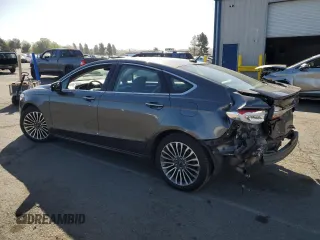 2018 Ford Fusion Titanium with VIN 3FA6P0D95JR188357, listed as a Copart auction lot 55994895 with 123,214 mi miles and Salvage title. Bid and sale history available at DreamBid. Image 2.