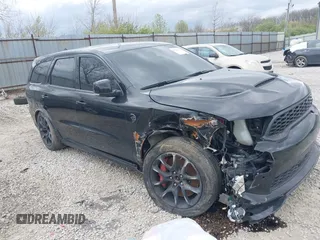 2021 Dodge Durango SRT Hellcat with VIN 1C4SDJH91MC682235, listed as a IAAI auction lot 42029380 with 9,921 mi miles and . Bid and sale history available at DreamBid. Image 13.