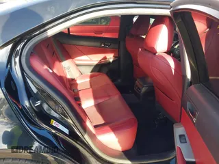 2014 Lexus IS 350 with VIN JTHBE1D26E5011864, listed as a IAAI auction lot 38611471 with 7,677 mi miles. Bid and sale history available at carsss.com. Image 8.