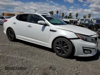 2015 Kia Optima SX with VIN 5XXGR4A73FG402223, listed as a Copart auction lot 51659955 with 136,946 mi miles and Clean Title. Bid and sale history available at carsss.com. Image 4.