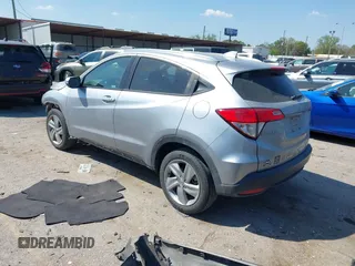 2019 Honda HR-V EX with VIN 3CZRU5H50KM719378, listed as a IAAI auction lot 41871358 with 56,610 mi miles. Bid and sale history available at carsss.com. Image 3.