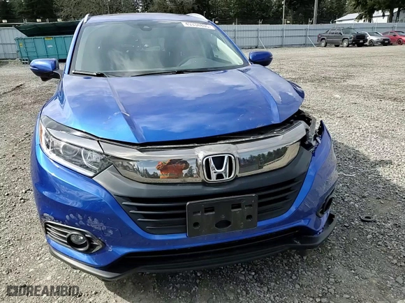 2021 Honda HR-V EX with VIN 3CZRU6H56MM718700, listed as a Copart auction lot 49334805 with 20,748 mi miles and Salvage Title. Bid and sale history available at carsss.com. Image 12.