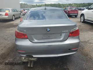 2008 BMW 5 Series 528i with VIN WBANU53528CT06591, listed as a Copart auction lot 64806784 with 208,345 mi miles and Salvage Title. Bid and sale history available at DreamBid. Image 6.