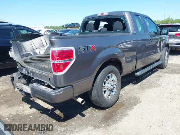 2014 Ford F-150 XL with VIN 1FTEX1CM3EFC83729, listed as a IAAI auction lot 41999134 with 209,558 mi miles and . Bid and sale history available at DreamBid. Image 4.