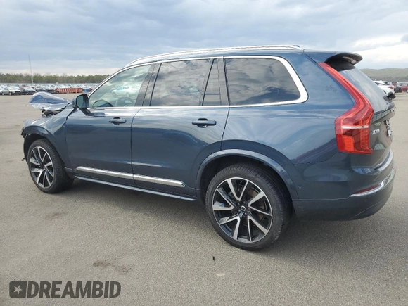 2024 Volvo XC90 Plus Bright Theme with VIN YV4062PE2R1188410, listed as a Copart auction lot 51835185 with 19,548 mi miles and Salvage Title. Bid and sale history available at DreamBid. Image 2.
