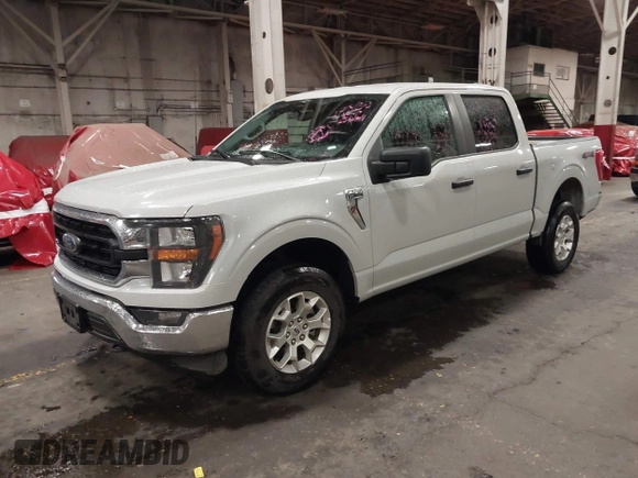 2023 Ford F-150 XL with VIN 1FTFW1E57PKE86937, listed as a IAAI auction lot 41862408 with 37,461 mi miles. Bid and sale history available at carsss.com. Image 17.