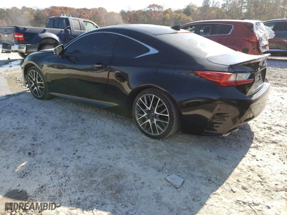 2015 Lexus RC 350 with VIN JTHHE5BC2F5006790, listed as a Copart auction lot 83512654 with 34,634 mi miles and Clean Title. Bid and sale history available at carsss.com. Image 2.