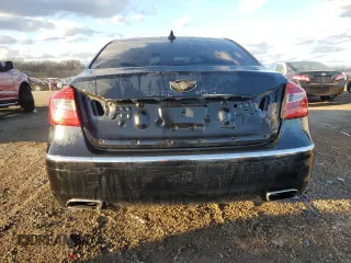2013 Hyundai Genesis 3.8L with VIN KMHGC4DD0DU227354, listed as a Copart auction lot 46802225 with 157,652 mi miles and Salvage Title. Bid and sale history available at carsss.com. Image 6.