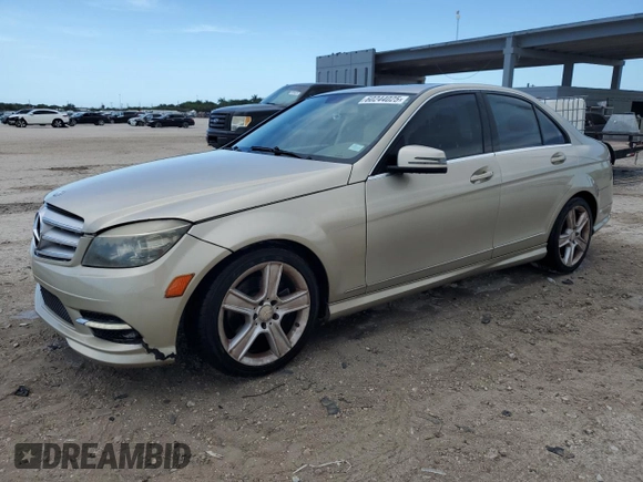 2011 Mercedes-Benz C 300 Sport with VIN WDDGF5EBXBR135236, listed as a Copart auction lot 60244025 with 112,099 mi miles and Clean title. Bid and sale history available at DreamBid. Image 1.