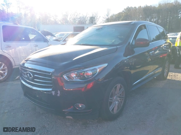 2013 Infiniti JX35 with VIN 5N1AL0MN5DC339127, listed as a IAAI auction lot 41286159 with 119,085 mi miles. Bid and sale history available at carsss.com. Image 17.