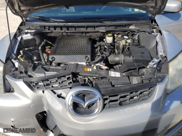 2008 Mazda CX-7 Sport with VIN JM3ER293780174252, listed as a Copart auction lot 43266755 with 194,040 mi miles and Salvage Title. Bid and sale history available at carsss.com. Image 12.