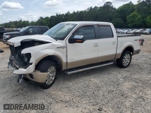 2012 Ford F-150 XL with VIN 1FTFW1ETXCKD48799, listed as a Copart auction lot 53849915 with 134,220 mi miles and Salvage Title. Bid and sale history available at DreamBid. Image 1.