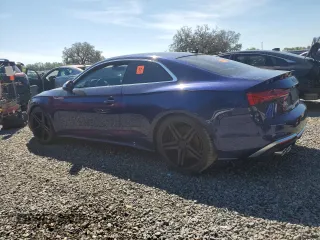 2021 Audi S5 Premium Plus z VIN WAUP4AF52MA046180, wystawiony jako Copart lot #50714185 z przebiegiem Nie podano mil oraz Szkody całkowita. Historia ofert i sprzedaży dostępna na DreamBid. Obrazek 2.