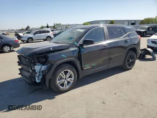 2021 GMC Terrain SLE with VIN 3GKALMEV7ML396299, listed as a Copart auction lot 60335035 with 30,489 mi miles and Salvage title. Bid and sale history available at DreamBid. Image 1.