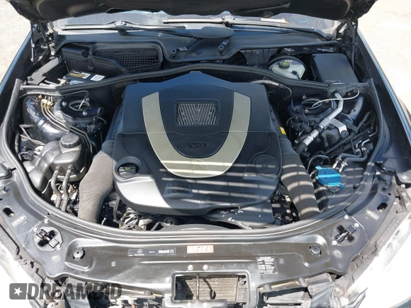 2008 Mercedes-Benz S 5.5L V8 with VIN WDDNG86X58A185159, listed as a IAAI auction lot 42221426 with 186,516 mi miles. Bid and sale history available at carsss.com. Image 10.