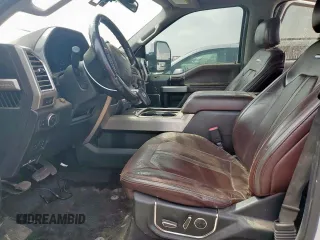 2017 Ford F-250 Lariat with VIN 1FT7W2BT7HEE41901, listed as a Copart auction lot 55635425 with 233,769 mi miles and Salvage title. Bid and sale history available at DreamBid. Image 7.