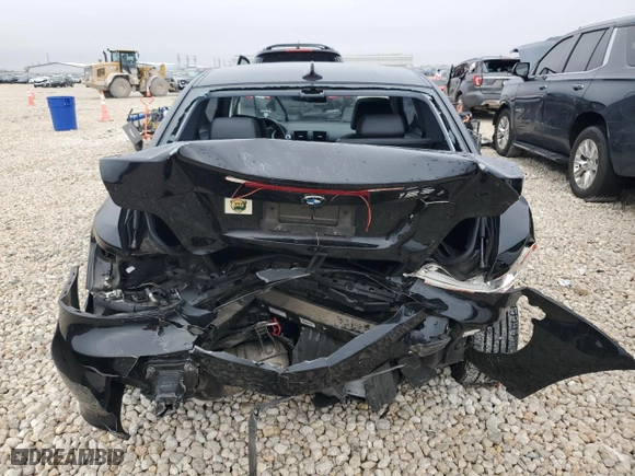 2012 BMW 1 Series 128i with VIN WBAUP7C56CVP24101, listed as a Copart auction lot 43423785 with 0 mi miles and Salvage Title. Bid and sale history available at carsss.com. Image 6.