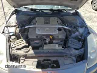 2008 Nissan 350Z Enthusiast with VIN JN1BZ34D98M700460, listed as a Copart auction lot 56045765 with 117,782 mi miles and Salvage title. Bid and sale history available at DreamBid. Image 11.