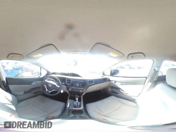 2014 Honda Civic LX with VIN 19XFB2F58EE059735, listed as a Copart auction lot 83698064 with 110,458 mi miles and Salvage Title. Bid and sale history available at carsss.com. Image 13.