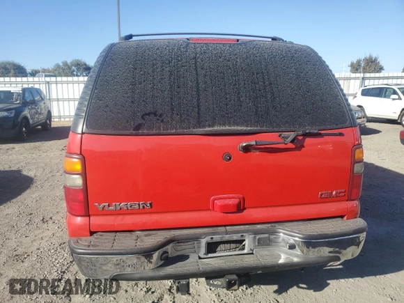2002 GMC Yukon SLE with VIN 1GKEK13V82R169506, listed as a Copart auction lot 76829664 with 229,114 mi miles and Salvage Title. Bid and sale history available at carsss.com. Image 6.