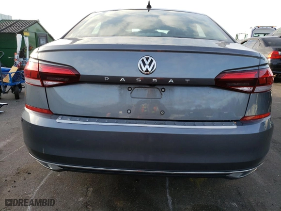 2021 Volkswagen Passat 2.0T SE with VIN 1VWSA7A36MC002263, listed as a Copart auction lot 70188012 with 39,597 mi miles. Bid and sale history available at carsss.com. Image 6.