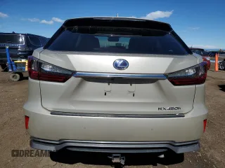 2017 Lexus RX 450h z VIN 2T2BGMCA6HC012036, wystawiony jako Copart lot #57224085 z przebiegiem 101 313 mil mil oraz Szkoda całkowita • Salvage title. Historia ofert i sprzedaży dostępna na DreamBid. Obrazek 6.