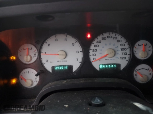 2002 Dodge 1500 with VIN 3D7HU18N92G169225, listed as a Copart auction lot 43385405 with 243,012 mi miles and Salvage Title. Bid and sale history available at carsss.com. Image 9.