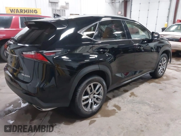 2016 Lexus NX 200t with VIN JTJBARBZ6G2066022, listed as a IAAI auction lot 41194805 with 87,846 mi miles and . Bid and sale history available at DreamBid. Image 4.