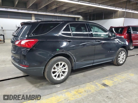2018 Chevrolet Equinox LT z VIN 2GNAXSEV9J6245136, wystawiony jako Copart lot #55026665 z przebiegiem 129 498 mil mil oraz Szkoda całkowita • Salvage title. Historia ofert i sprzedaży dostępna na DreamBid. Obrazek 3.