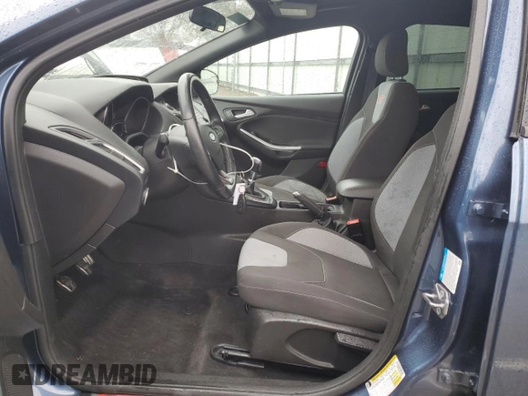 2018 Ford Focus ST with VIN 1FADP3L95JL310207, listed as a Copart auction lot 80940534 with 90,574 mi miles and Salvage Title. Bid and sale history available at DreamBid. Image 7.