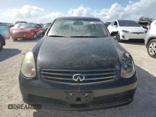 2006 Infiniti G35 with VIN JNKCV51F66M601170, listed as a Copart auction lot 77985654 with 108,136 mi miles and Salvage Title. Bid and sale history available at DreamBid. Image 5.