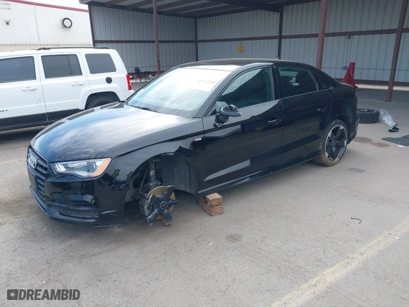 2016 Audi A3 2.0T Premium with VIN WAUB8GFF0G1097529, listed as a IAAI auction lot 41712745 with 95,841 mi miles. Bid and sale history available at carsss.com. Image 19.