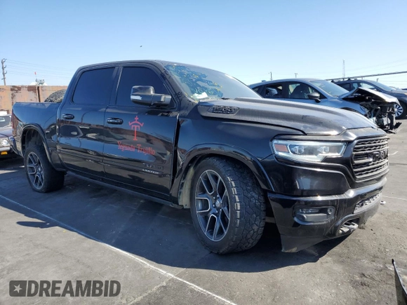 2019 Ram 1500 Limited z VIN 1C6SRFHT6KN566564, wystawiony jako Copart lot #47028485 z przebiegiem 187 634 mil mil oraz Szkoda całkowita • Salvage title. Historia ofert i sprzedaży dostępna na DreamBid. Obrazek 4.
