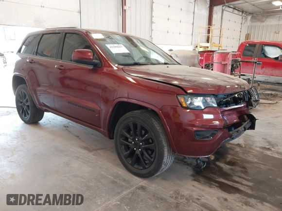 2018 Jeep Grand Cherokee Laredo with VIN 1C4RJFAG1JC152968, listed as a IAAI auction lot 42509667 with 108,319 mi miles and . Bid and sale history available at DreamBid. Image 1.
