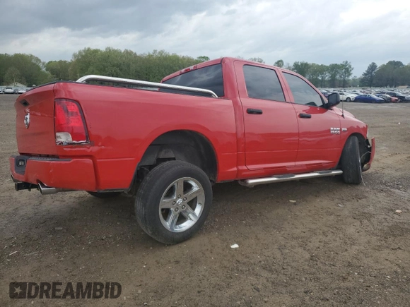 2014 Ram 1500 Express with VIN 1C6RR6KT7ES303772, listed as a Copart auction lot 51841055 with 155,409 mi miles and Salvage Title. Bid and sale history available at carsss.com. Image 3.
