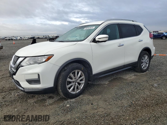 2017 Nissan Rogue SV with VIN 5N1AT2MT1HC875914, listed as a Copart auction lot 48263925 with 80,874 mi miles and Salvage Title. Bid and sale history available at carsss.com. Image 1.