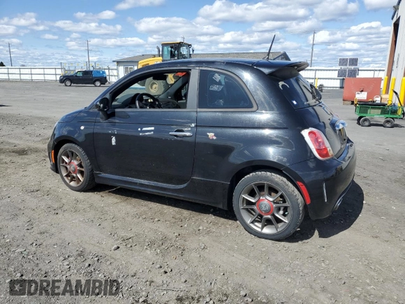 2012 FIAT 500 Abarth z VIN 3C3CFFFH4CT384033, wystawiony jako Copart lot #52649595 z przebiegiem 99 244 mil mil oraz Czysty tytuł • Clean title. Historia ofert i sprzedaży dostępna na DreamBid. Obrazek 2.