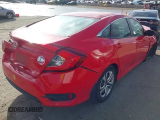 2018 Honda Civic LX with VIN 2HGFC2F58JH542199, listed as a IAAI auction lot 41707383 with 80,698 mi miles and . Bid and sale history available at carsss.com. Image 4.