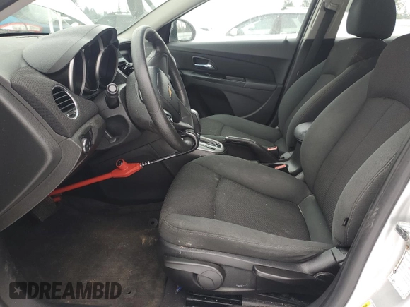 2011 Chevrolet Cruze LT w/1FL with VIN 1G1PE5S9XB7192099, listed as a Copart auction lot 45346695 with 0 mi miles and Salvage Title. Bid and sale history available at carsss.com. Image 7.