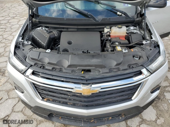 2022 Chevrolet Traverse LS with VIN 1GNERFKW2NJ113070, listed as a Copart auction lot 44568565 with 0 mi miles and Salvage Title. Bid and sale history available at carsss.com. Image 13.