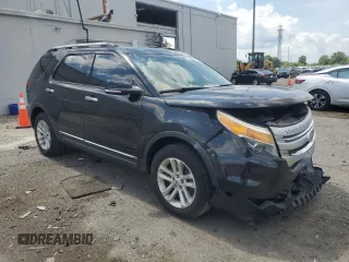 2013 Ford Explorer XLT with VIN 1FM5K7D86DGC21264, listed as a Copart auction lot 55106555 with 146,983 mi miles and Clean Title. Bid and sale history available at DreamBid. Image 4.