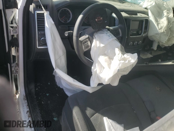 2021 Ram 1500 Classic SLT with VIN 1C6RR6LG5MS533682, listed as a Copart auction lot 42604015 with 53,373 mi miles and Salvage Title. Bid and sale history available at carsss.com. Image 8.