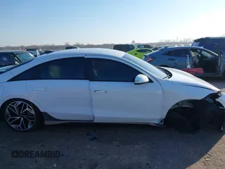2023 Hyundai IONIQ 6 SEL with VIN KMHM34AA6PA052093, listed as a IAAI auction lot 41233794 with 8,300 mi miles. Bid and sale history available at carsss.com. Image 12.