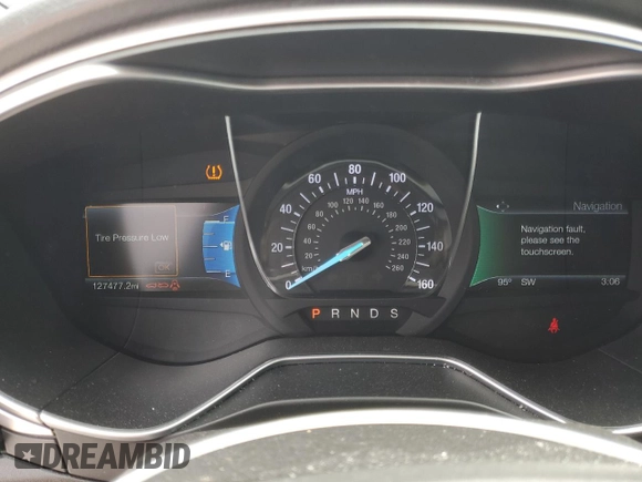 2016 Ford Fusion SE with VIN 3FA6P0H7XGR209429, listed as a Copart auction lot 55720145 with 127,477 mi miles and Salvage Title. Bid and sale history available at DreamBid. Image 9.